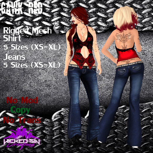 ^WSC^ Gawk *Red* {Mesh}