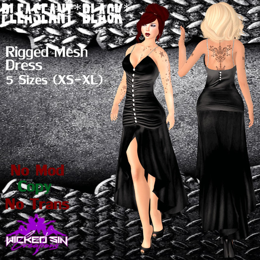 ^WSC^ Pleasant *Black* {Mesh}