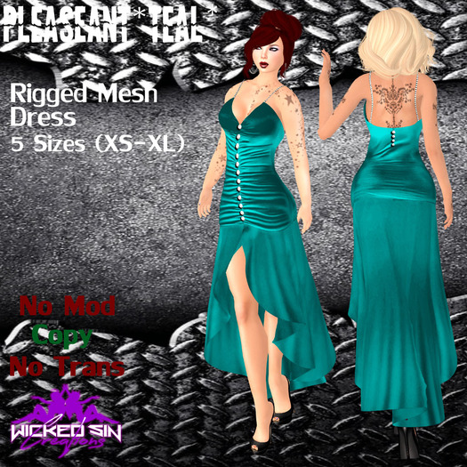 ^WSC^ Pleasant *Teal* {Mesh}