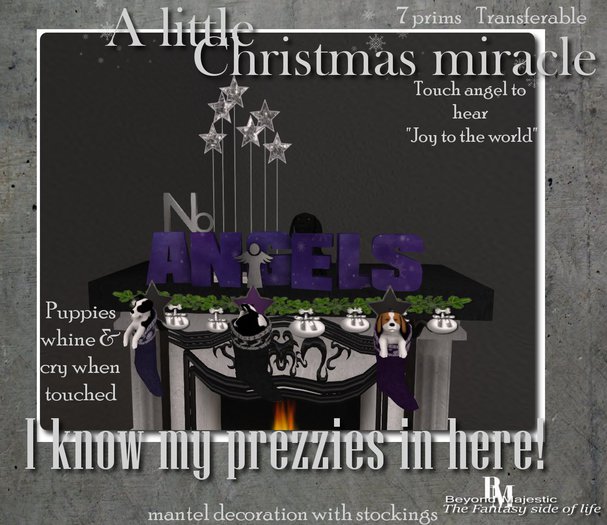 BM {Deco} A little Christmas miracle: I know my prezzie{Boxed}