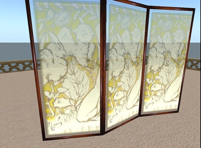 5 room screen room divider