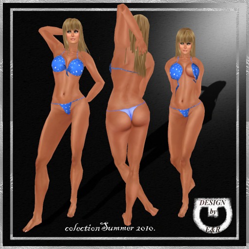 BLUE BIKINI