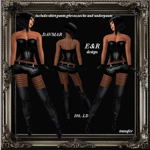 E&R design DAVMAR SEXY LEATHER