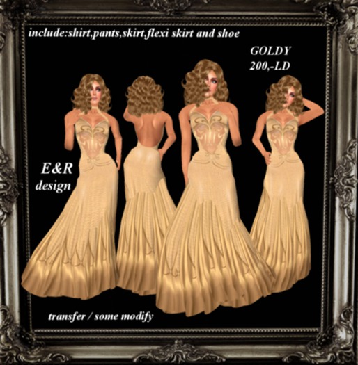 E&R design GOLDY DRESS