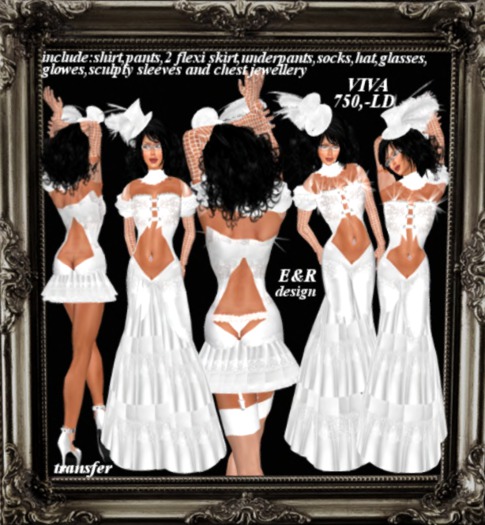 E&R design VIVA SEXY WEDDING DRESS