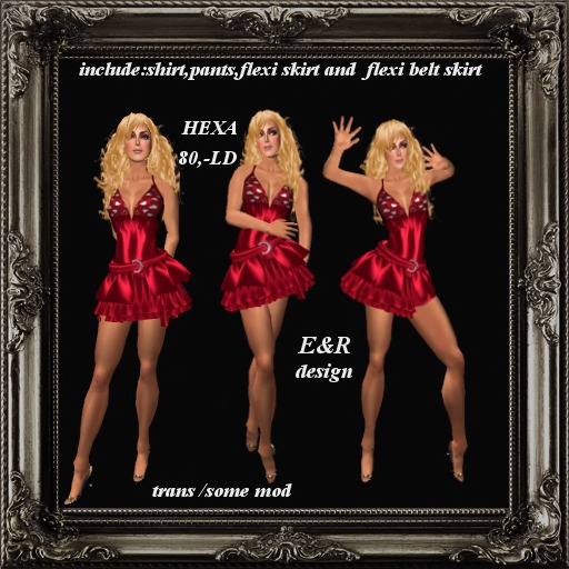 E&R design HEXA DRESS