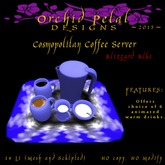 -OPD- Cosmopolitan Coffee Service - BLizzard Blue (boxed)