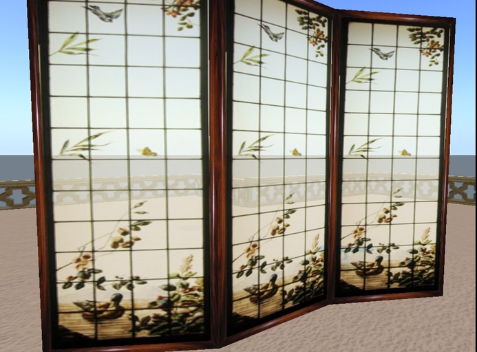 2 screen room divider