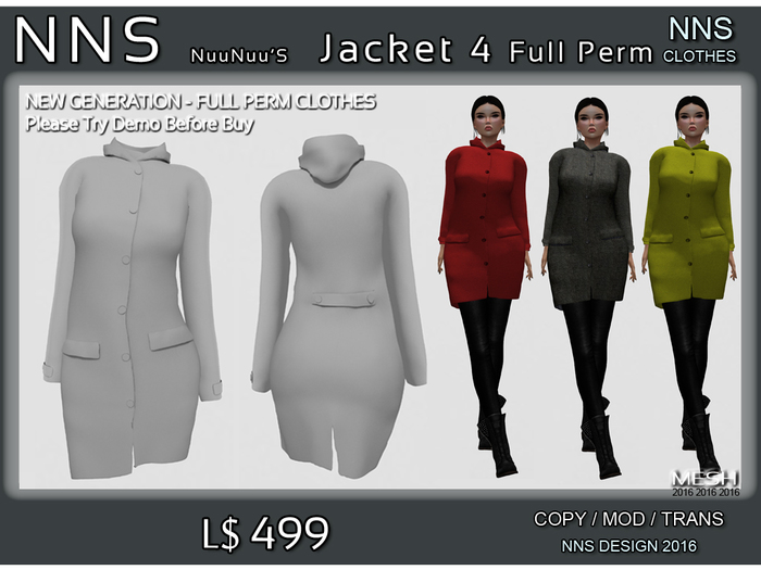 NNS Jacket 4 - Full Perm