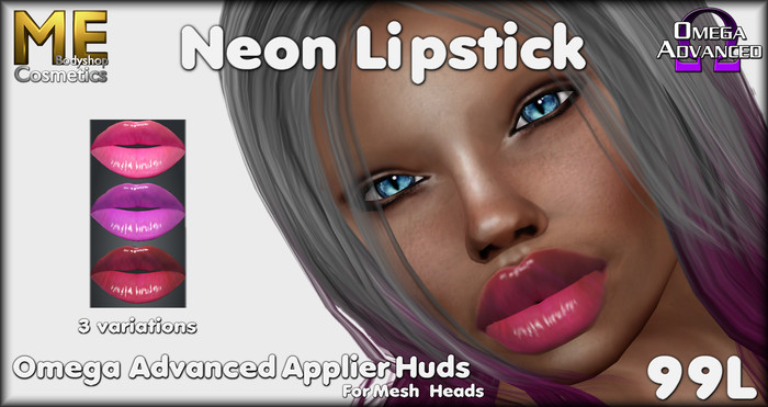 .::ME::. Neon Lipstick Boxed