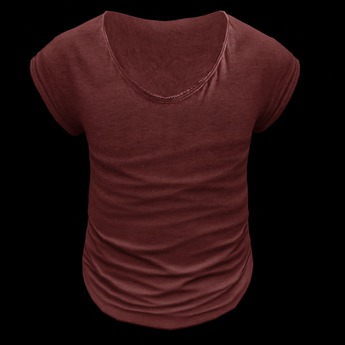 Second Life Marketplace - MENS MESH RED T-SHIRT