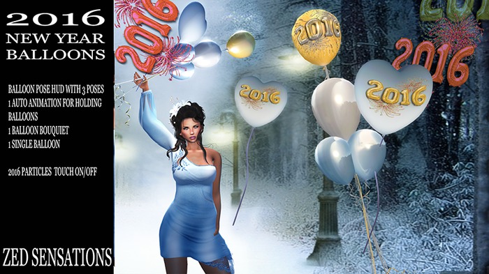 Zed Sensations*.2016 Balloons