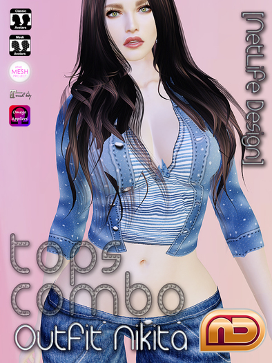 [NetLife Design] Outfit Nikita - TOPS COMBO