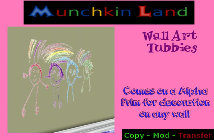  (ML) Art tubbies Box 