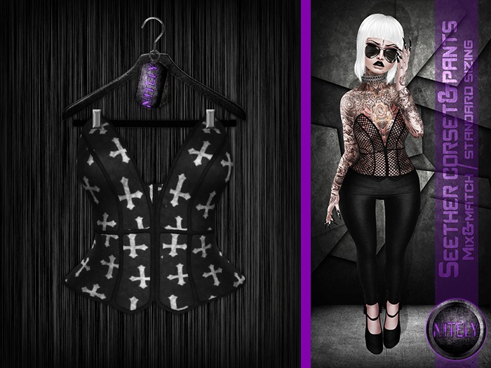 [N] Seether Corset cross2