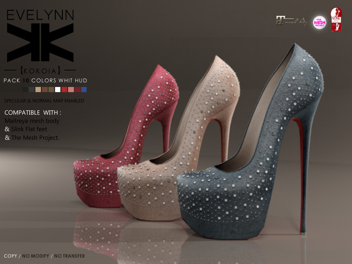 Evelynn :: Shoes :: 10 Colors :: {kokoia}