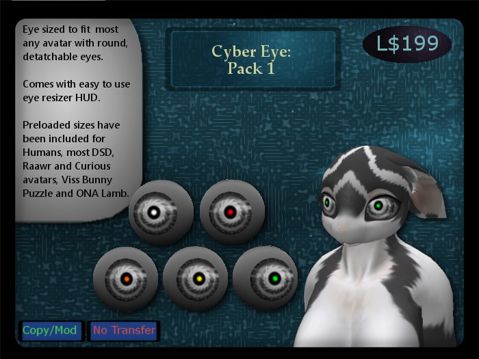 Cyborg Eye Pack 1