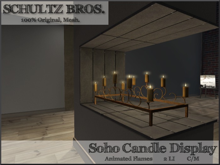 Soho Candle Display