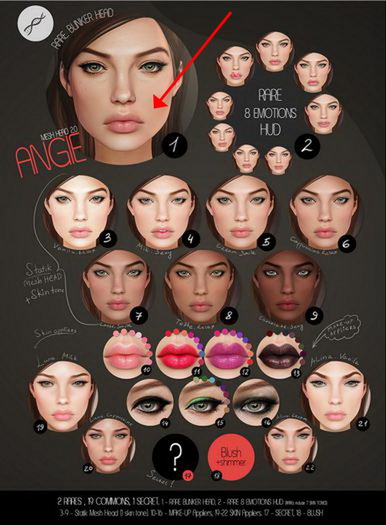 01 Genesis_Head_Angie_2.0_BLINKER RARE