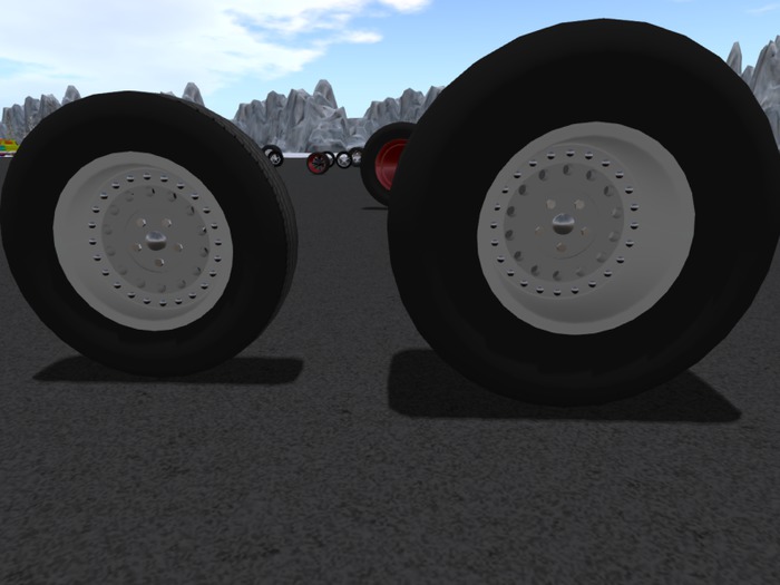 KK/BCC centerline wheel front mesh set
