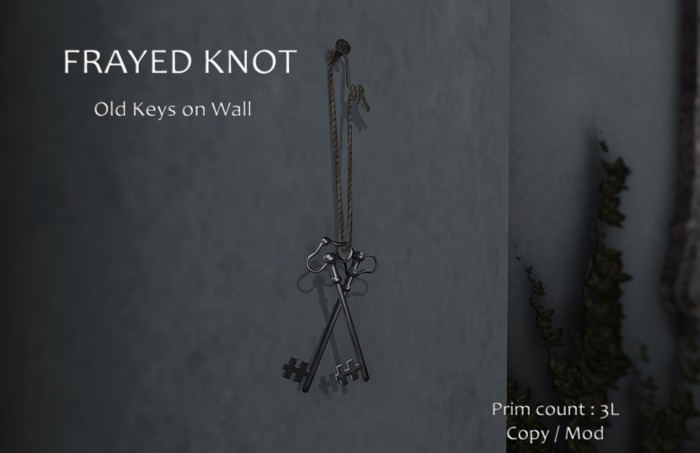 Frayed Knot Wall Keys