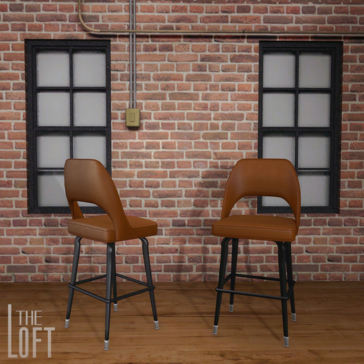 The Loft - Rollo Barstool Chestnut