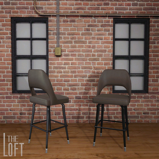 The Loft - Rollo Barstool Black