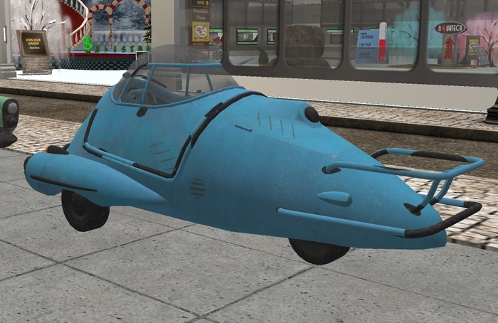 Fusion Flea car mesh 9 prim