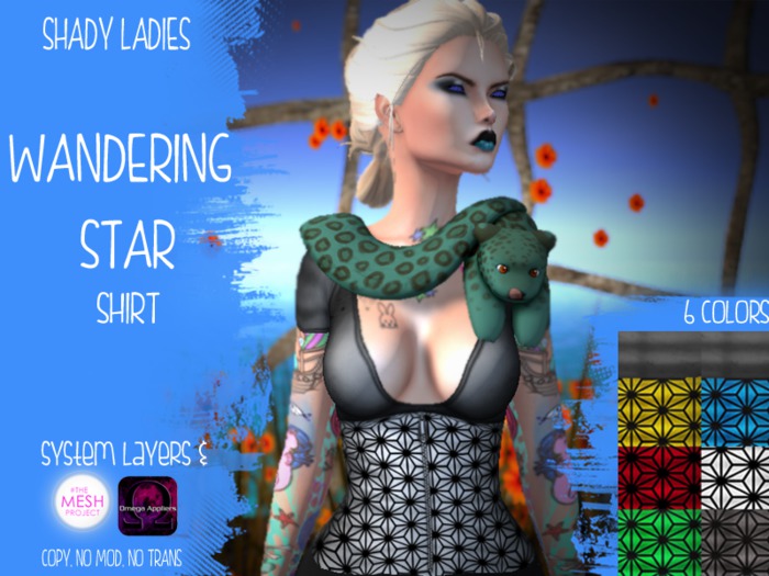Shady Ladies- Wandering Star Shirt