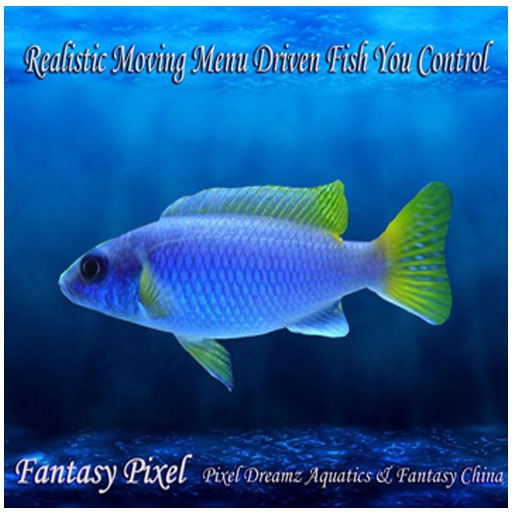 Realistic Moving Menu Driven Fish YOU CONTROL - Recording fish 49