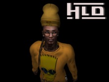 (HLD) Hipster Bart Orange