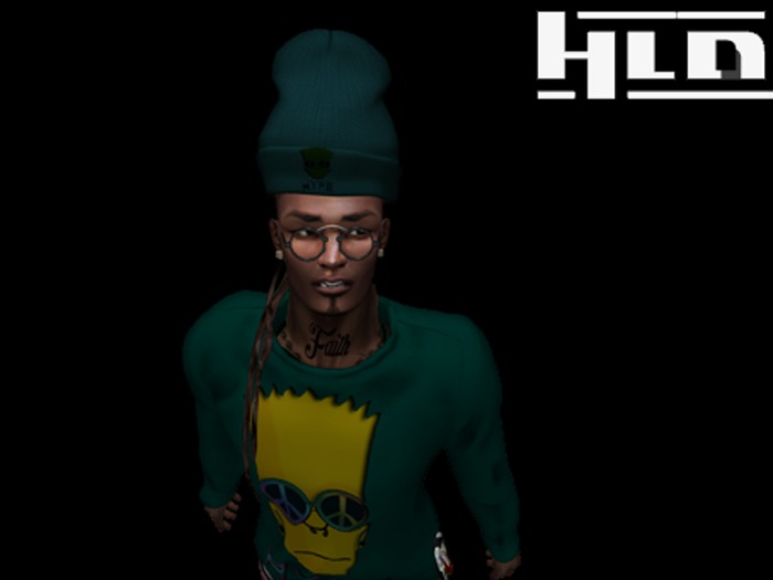 (HLD) HIPSTER BART GREEN
