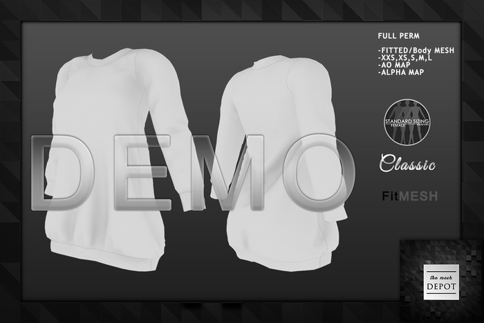 TMD- DEMO Long Sweater FULL PERM 