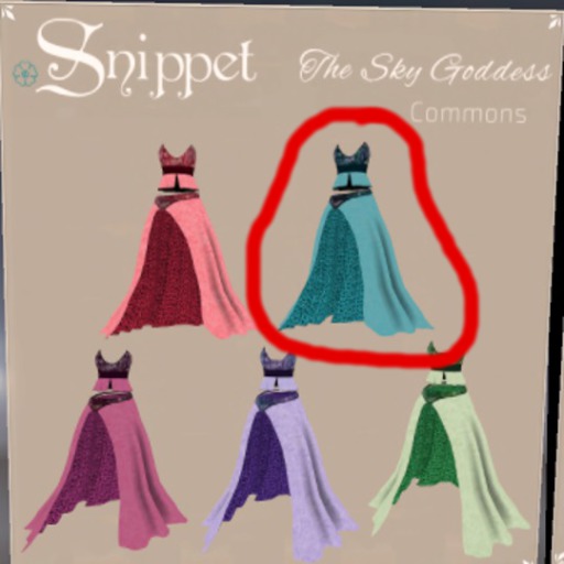 Snippet :: Sky Goddess :: Coral M