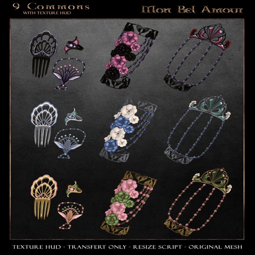 .aisling. Mon Bel Amour - Hands & Hairpin (Silver)