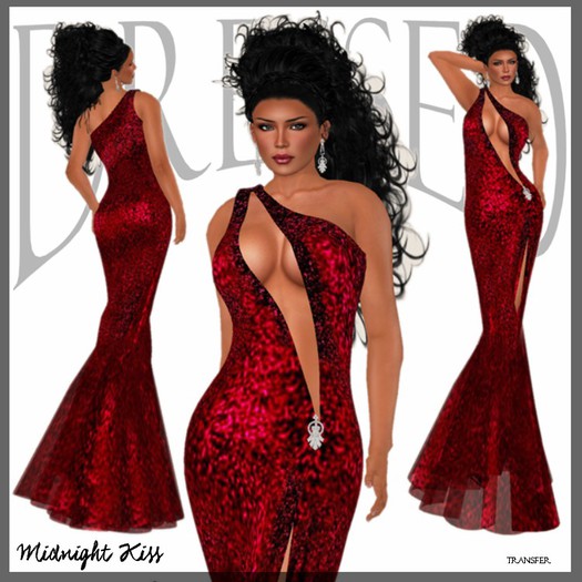 ::DBL:: Midnight Kiss Gown ~ Ruby