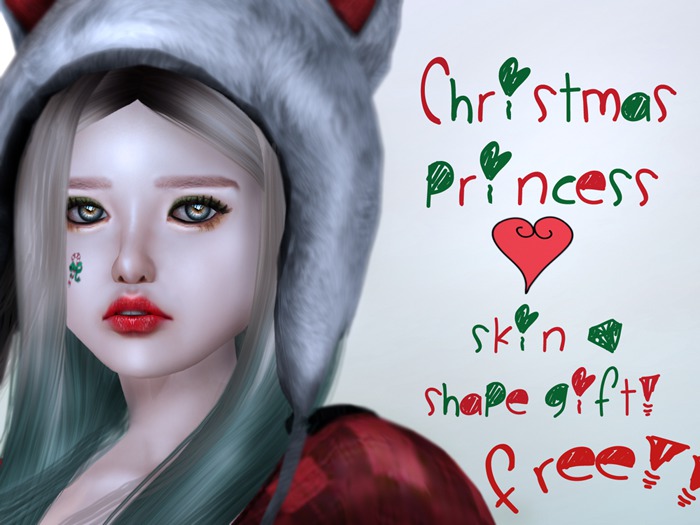 Christmas Princess - Free Skin!!