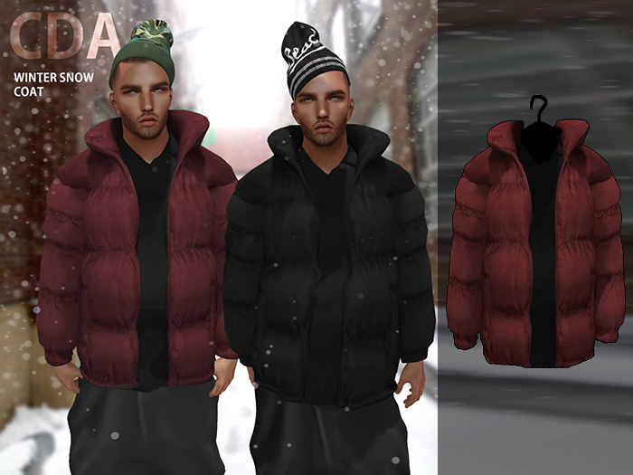 CDA Winter Coat - Red