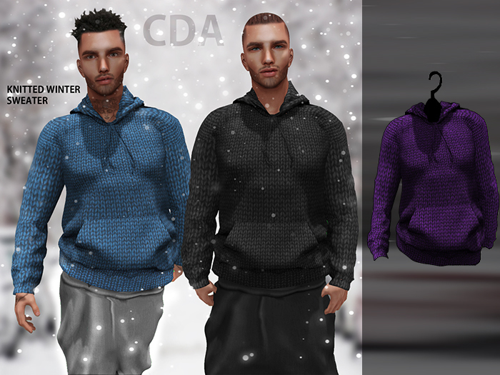 CDA Knitted Sweater - Purple
