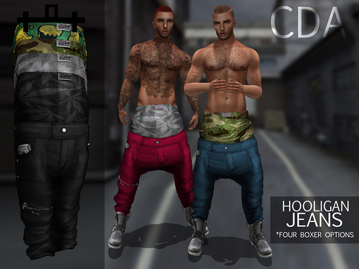 CDA Hooligan Black Jeans