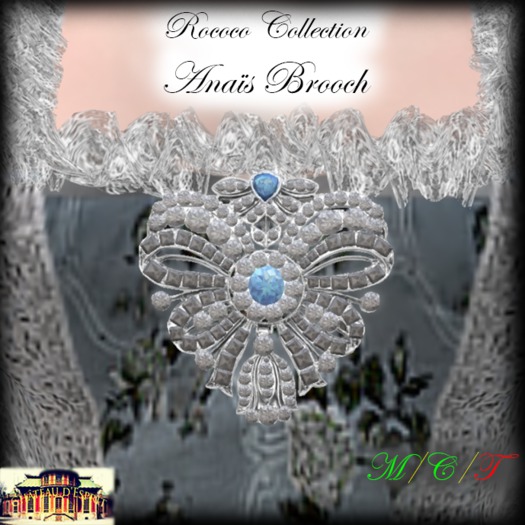 ~CdE~ Rococo Anais Brooch