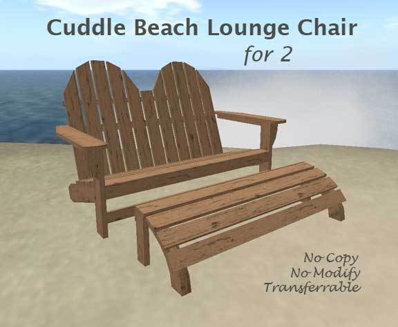 Cuddles Beach Lounge Chair -Brown