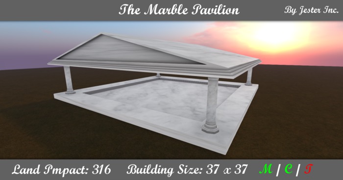 [Jester Inc.] The Marble Pavilion! - BOXED