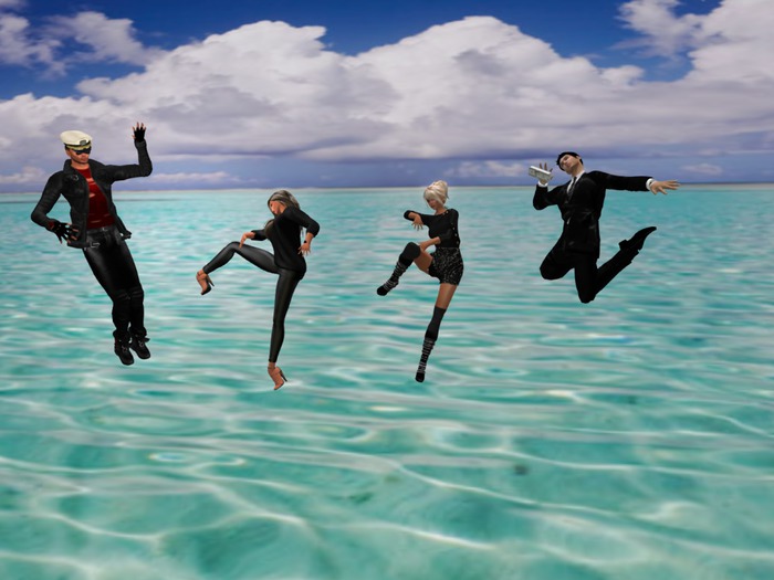 4persons poses 2015...:::Lucky_Helix:::...(Boxed)