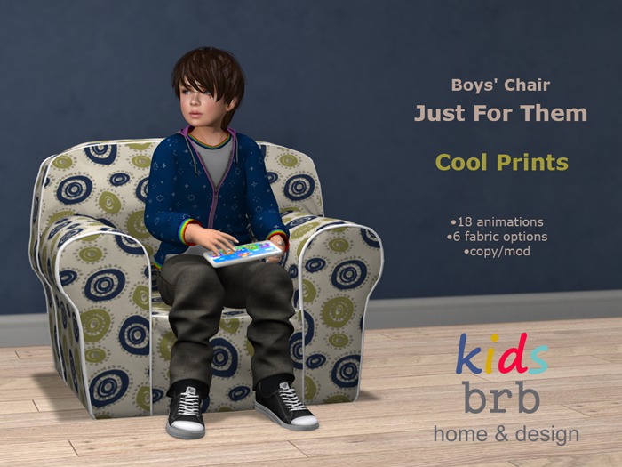 Boys' Chair - Just For Them - Cool Prints