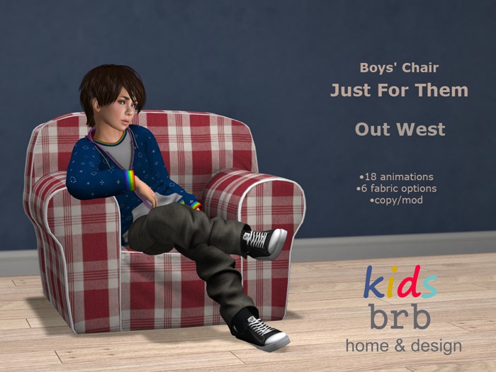 Boys' Chair - Just For Them - Out West