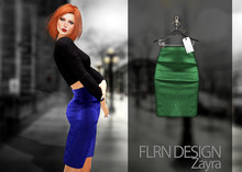 Zayra Skirt Green