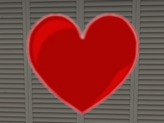 Valentine Decor Red Heart