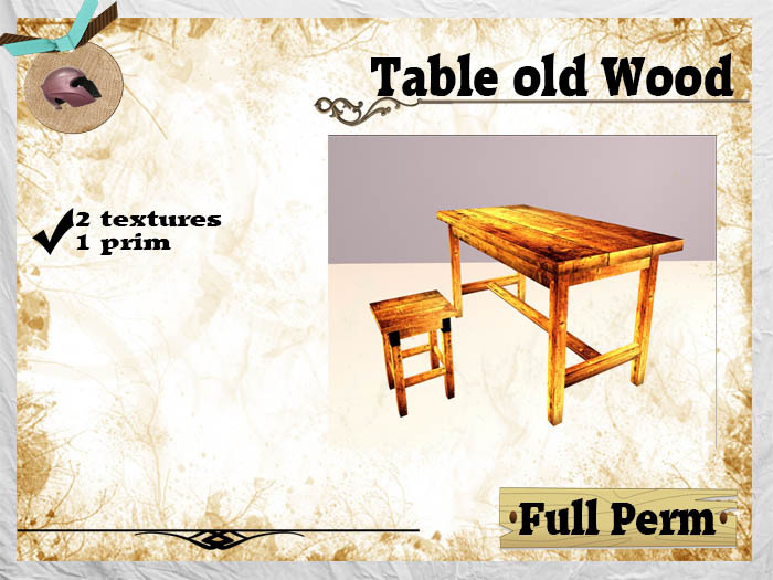 Table old Wood