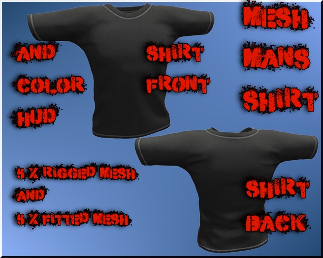 MESH SHIRT FOR MAN WITH HUD